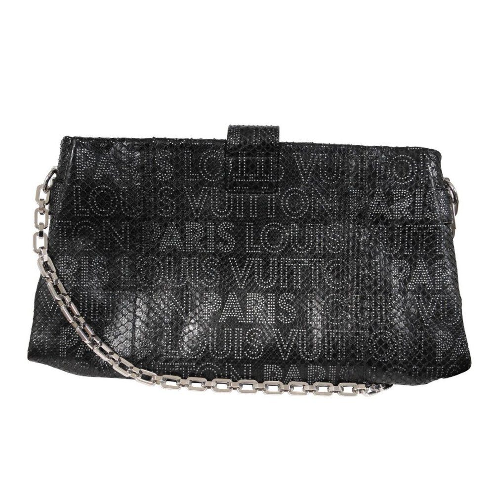Louis Vuitton Python Perfore Lutece Shoulder Bag … - image 7
